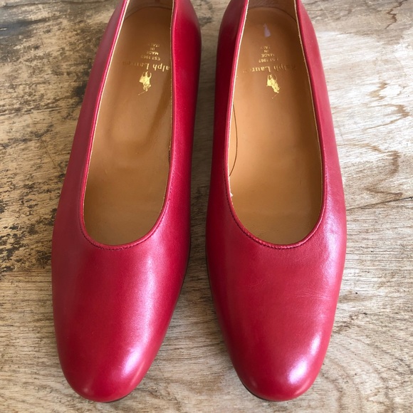 RALPH LAUREN Flats 80’s NEW NEVER WORN ITALY RARE - Picture 2 of 8